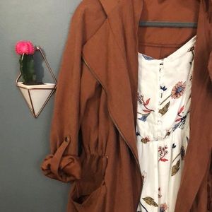 Dry Goods Floral Strapless Romper